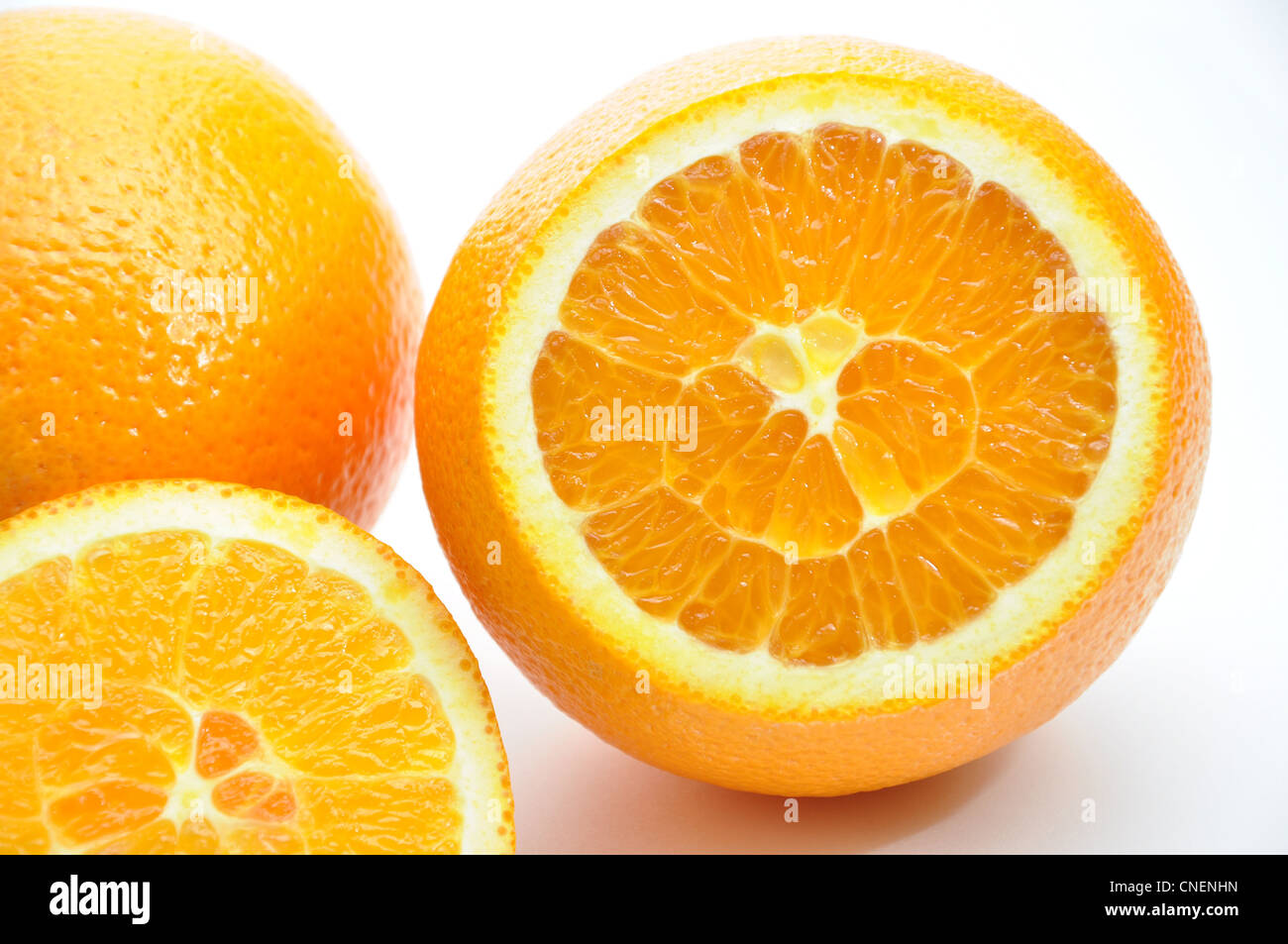 Close-up succosa di colore arancione Foto Stock