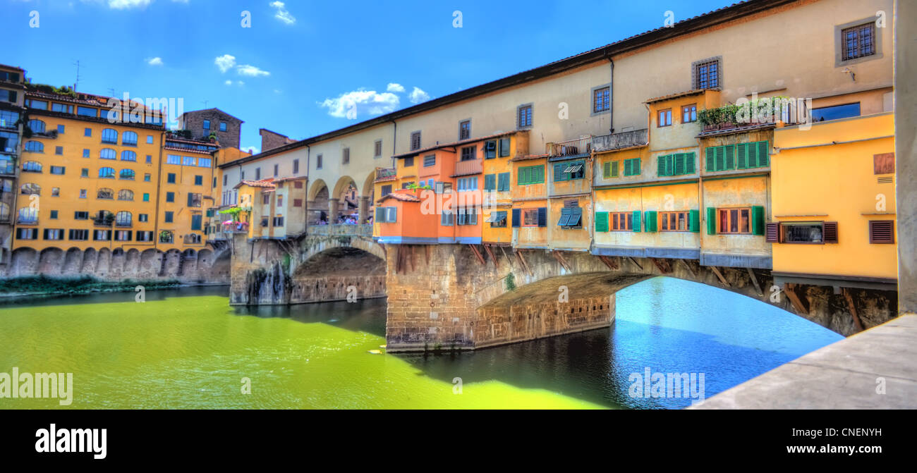 Firenze Panorama HDR Foto Stock