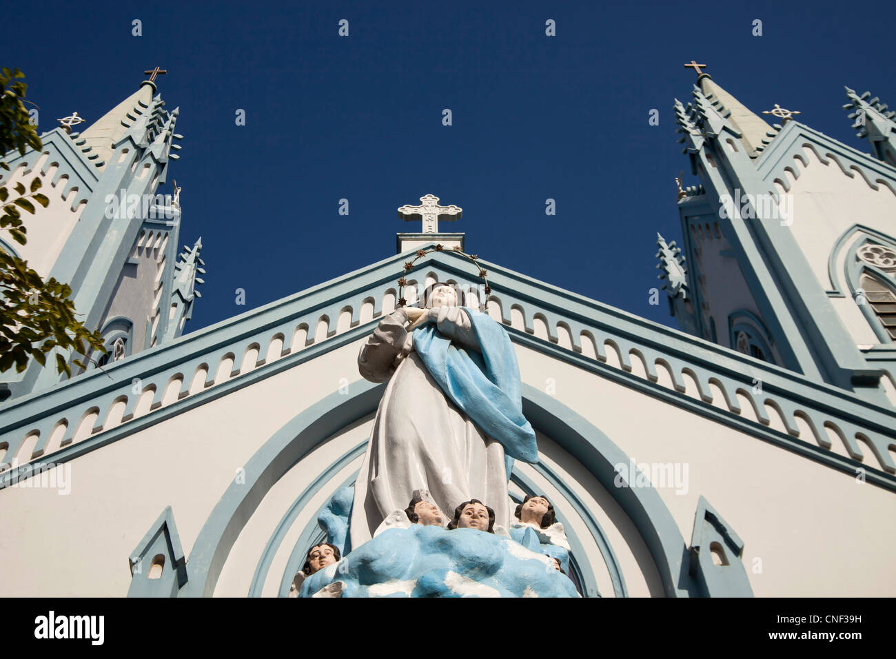 Cattedrale dell Immacolata Concezione dell'isola capitale Puerto Princesa, PALAWAN FILIPPINE, Asia Foto Stock