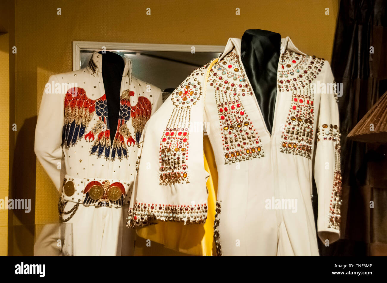 La casa di Elvis Presley e museo di Graceland, salta suites per lo stadio Foto Stock
