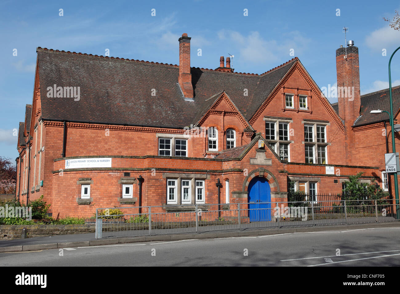 Lenton Scuola primaria interna di Città-scuola in Lenton, Nottingham, Inghilterra, Regno Unito Foto Stock