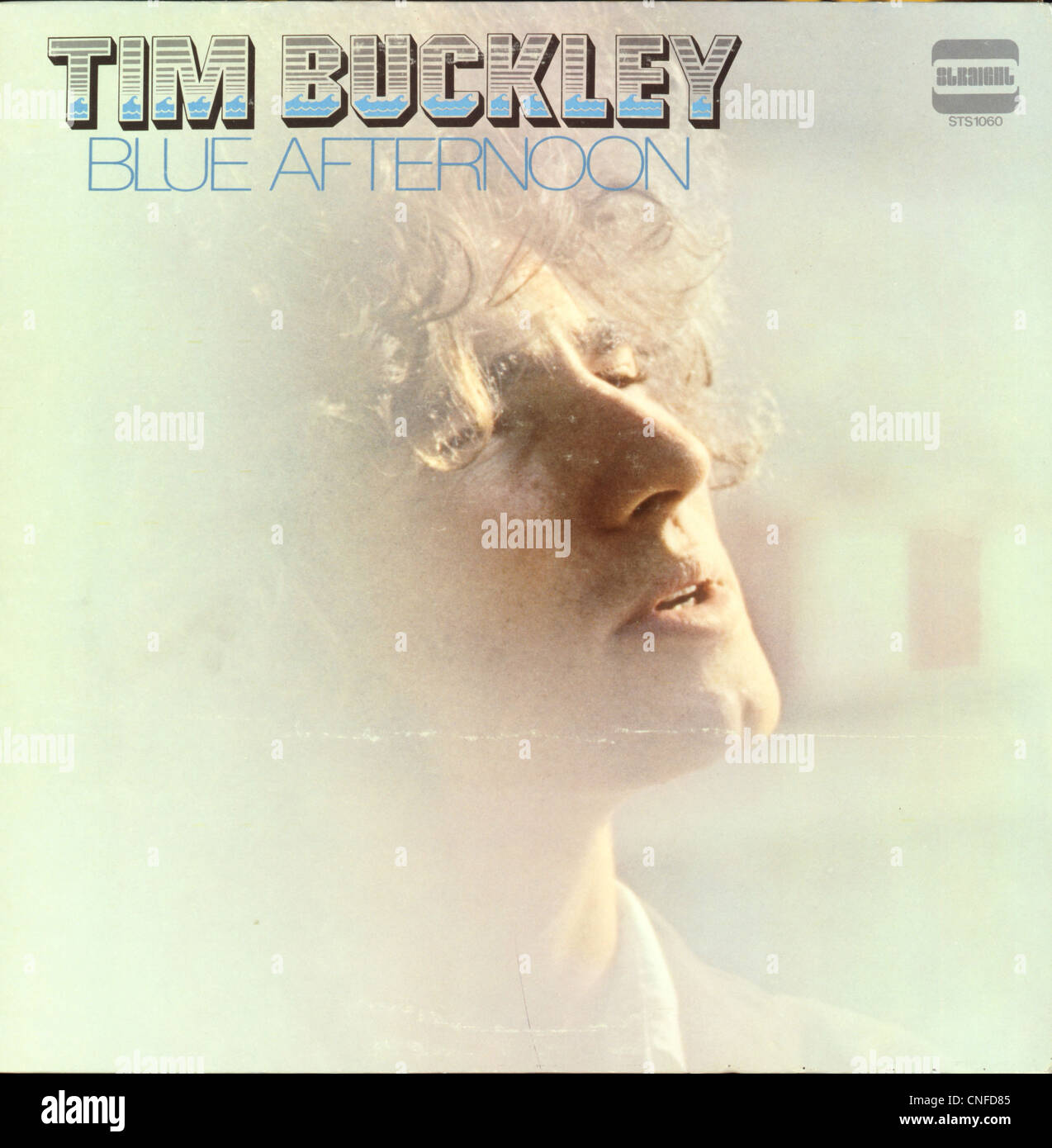 Coperchio del 1969 Tim Buckley album 'Blu pomeriggio". Foto cortesia Granamour Weems Collection Foto Stock