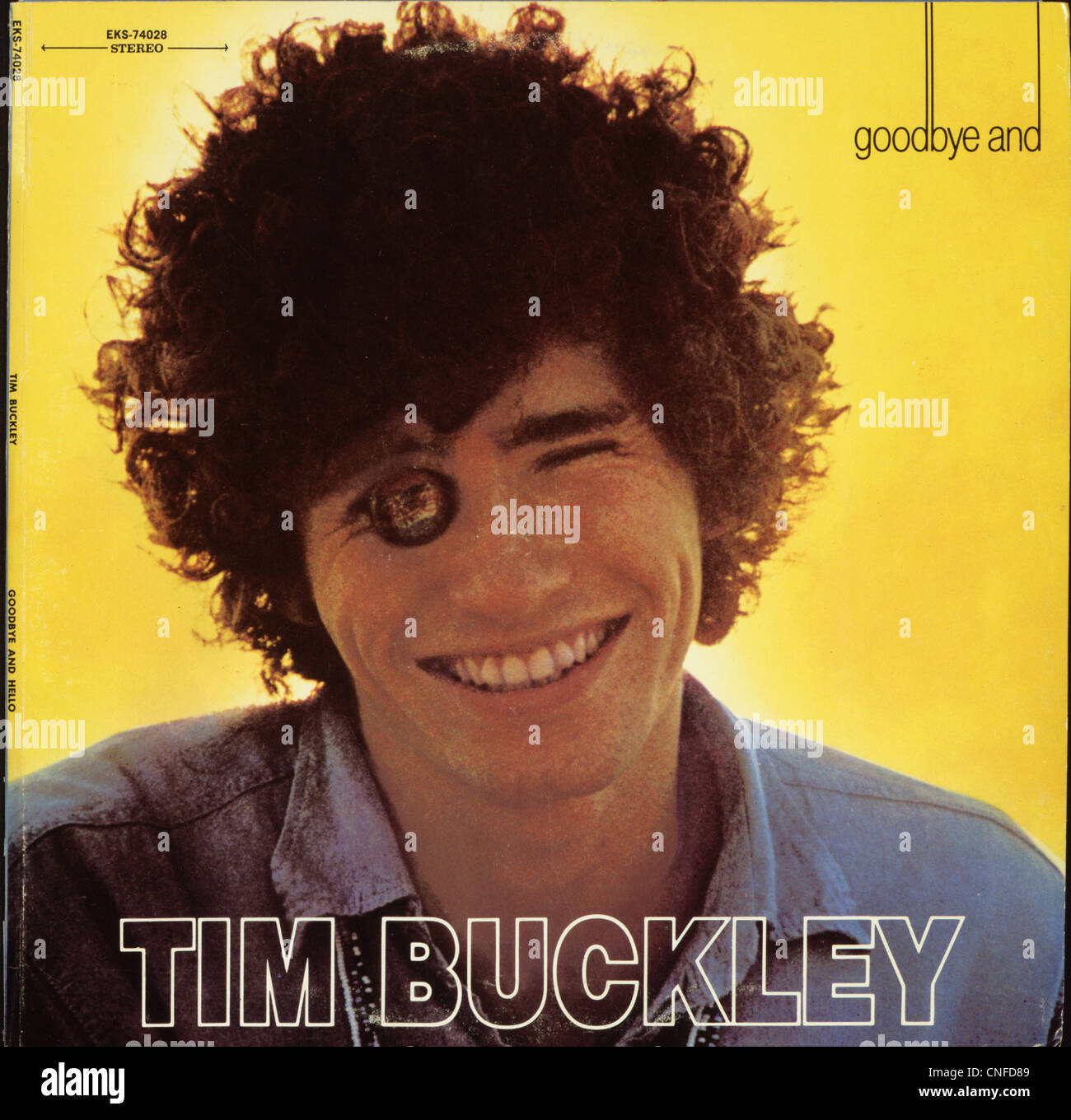 Coperchio del 1967 Tim Buckley album 'addio e Ciao". Foto cortesia Granamour Weems Collection Foto Stock