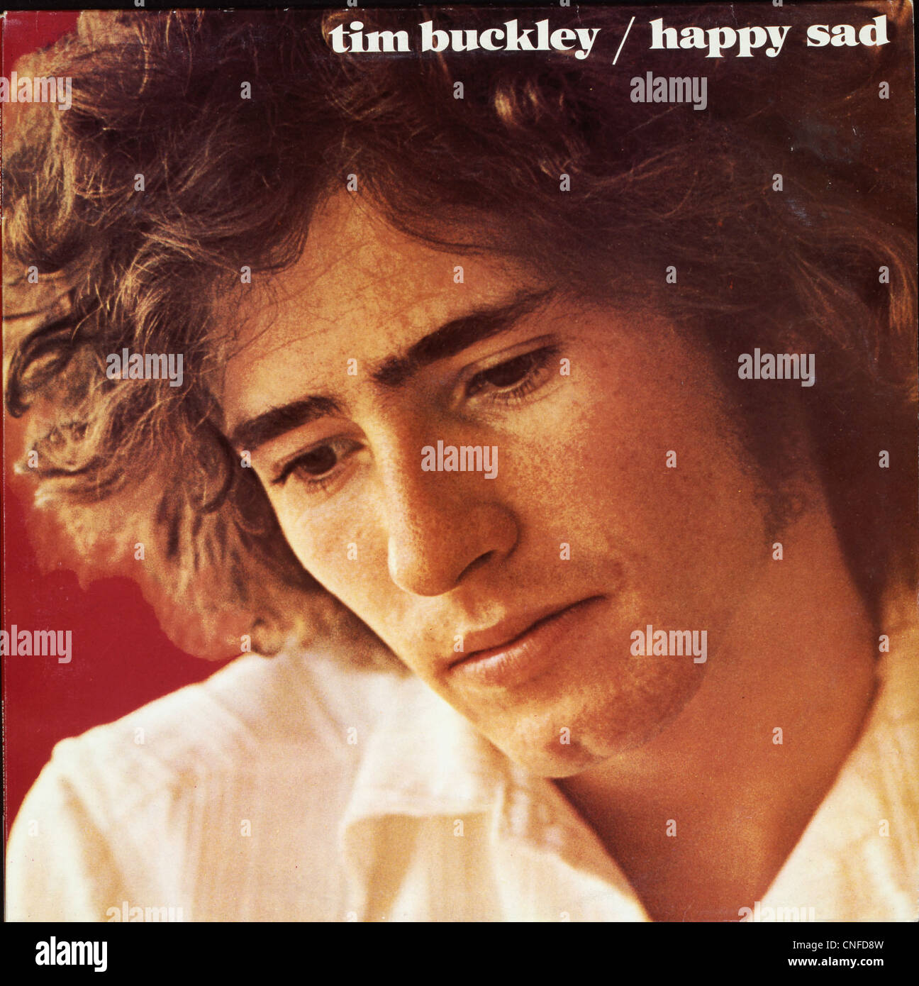 Coperchio anteriore del 1969 Tim Buckley album 'triste felice". Foto cortesia Granamour Weems Collection Foto Stock