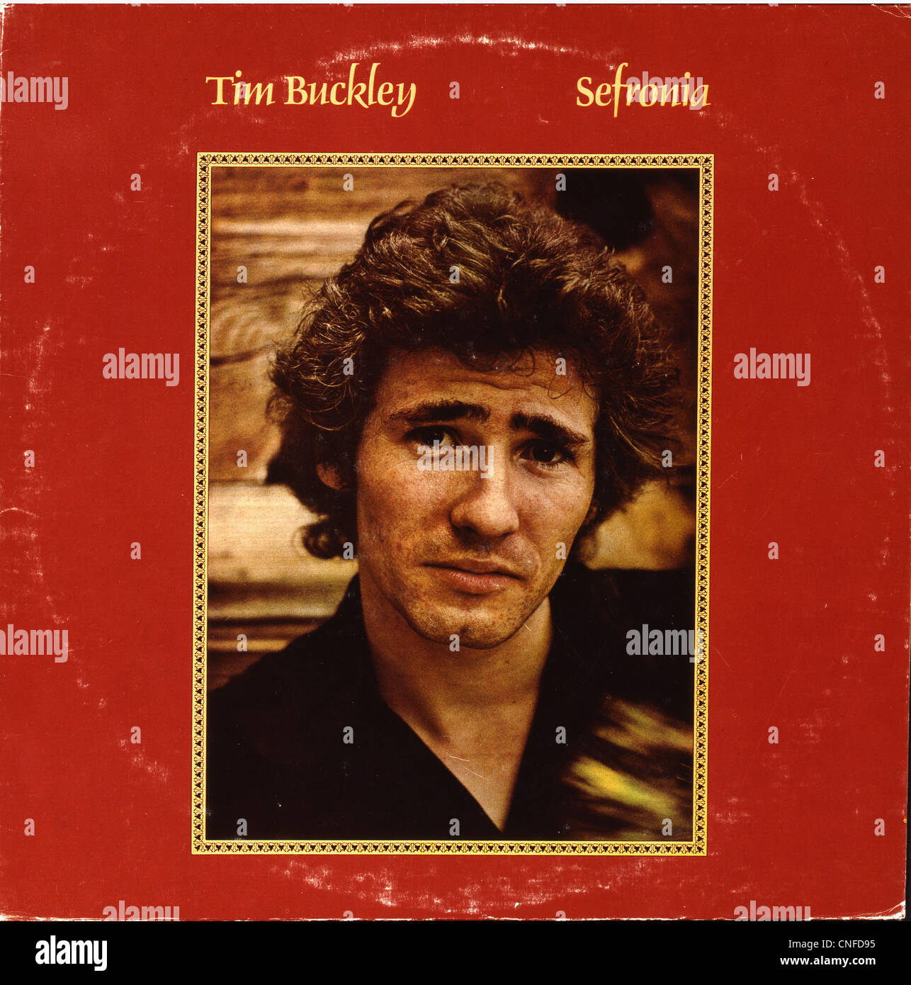 Coperchio anteriore del 1973 Tim Buckley album 'Sefronia'. Foto cortesia Granamour Weems Collection Foto Stock
