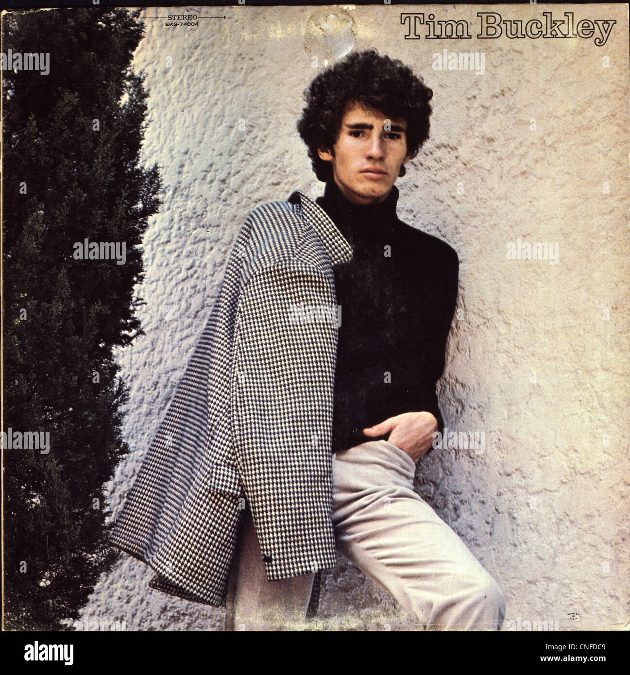 La copertura di Tim Buckley del primo album "Tim Buckley', rilasciato nel 1966. Foto cortesia Granamour Weems Collection Foto Stock