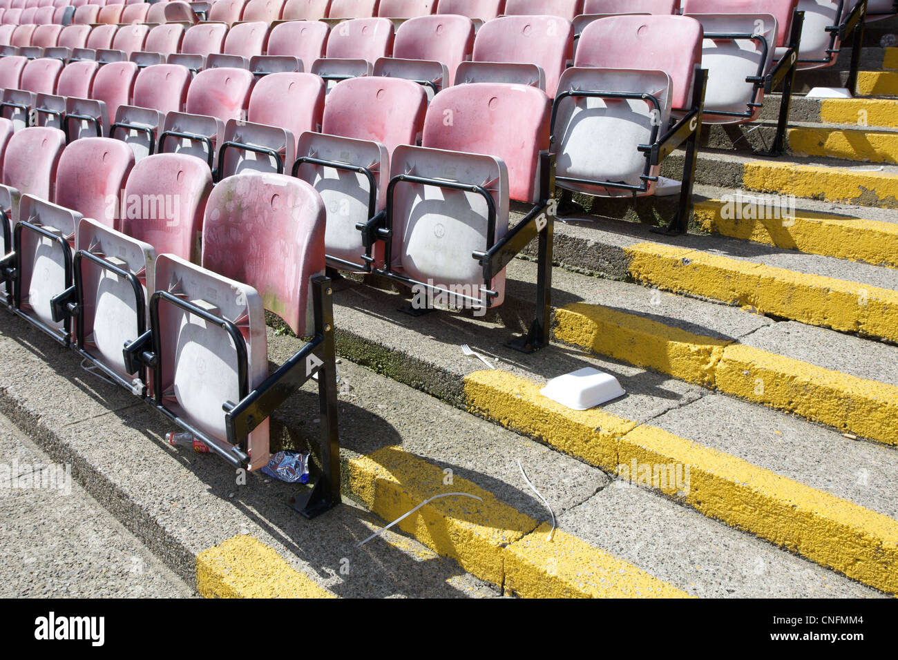 Dalymount Park football Stadium di Dublino, Irlanda. Foto Stock