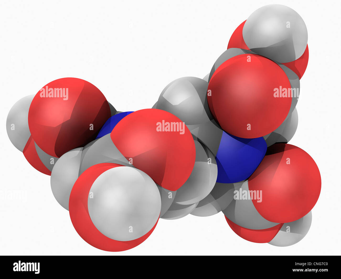 Acido edetico molecola Foto Stock