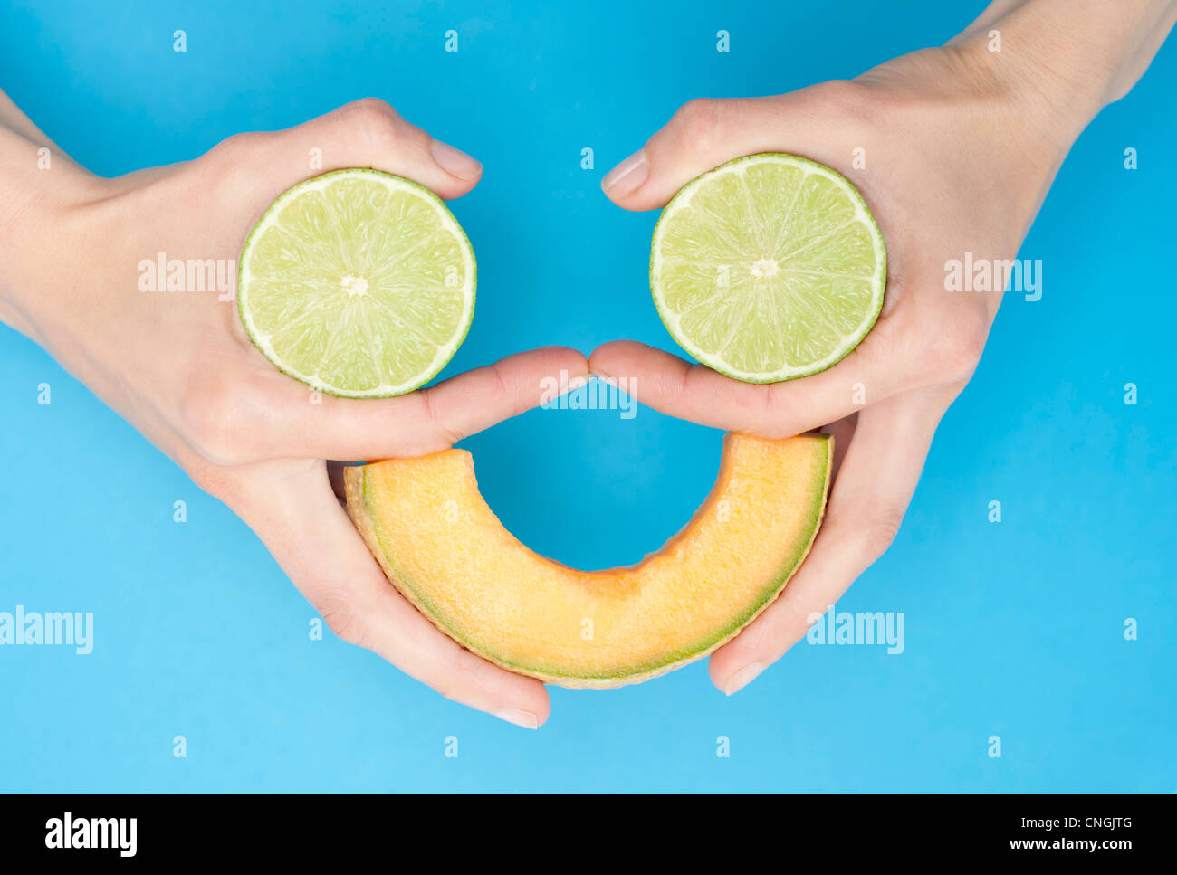 Dieta sana immagine concettuale Foto Stock