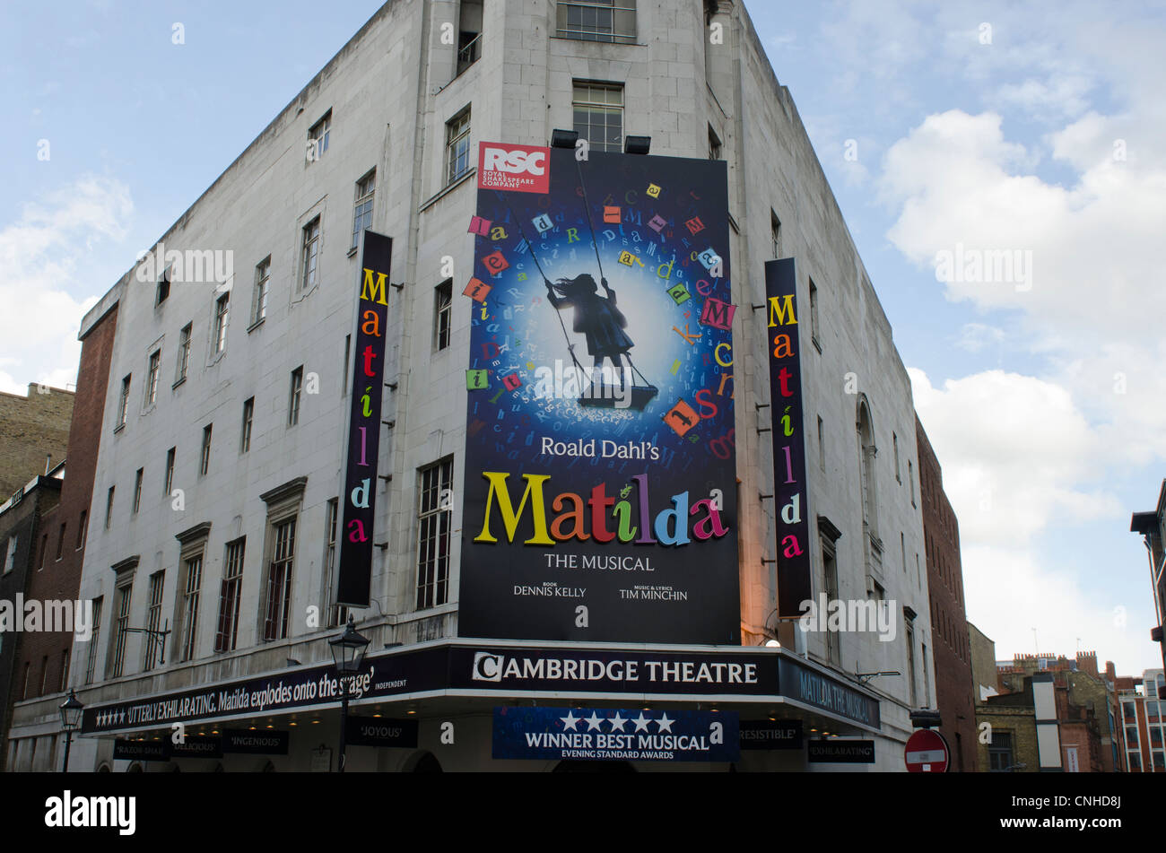 Matilda il Musical Cambridge Theatre, Earlham Street, Londra WC2 Regno Unito Foto Stock