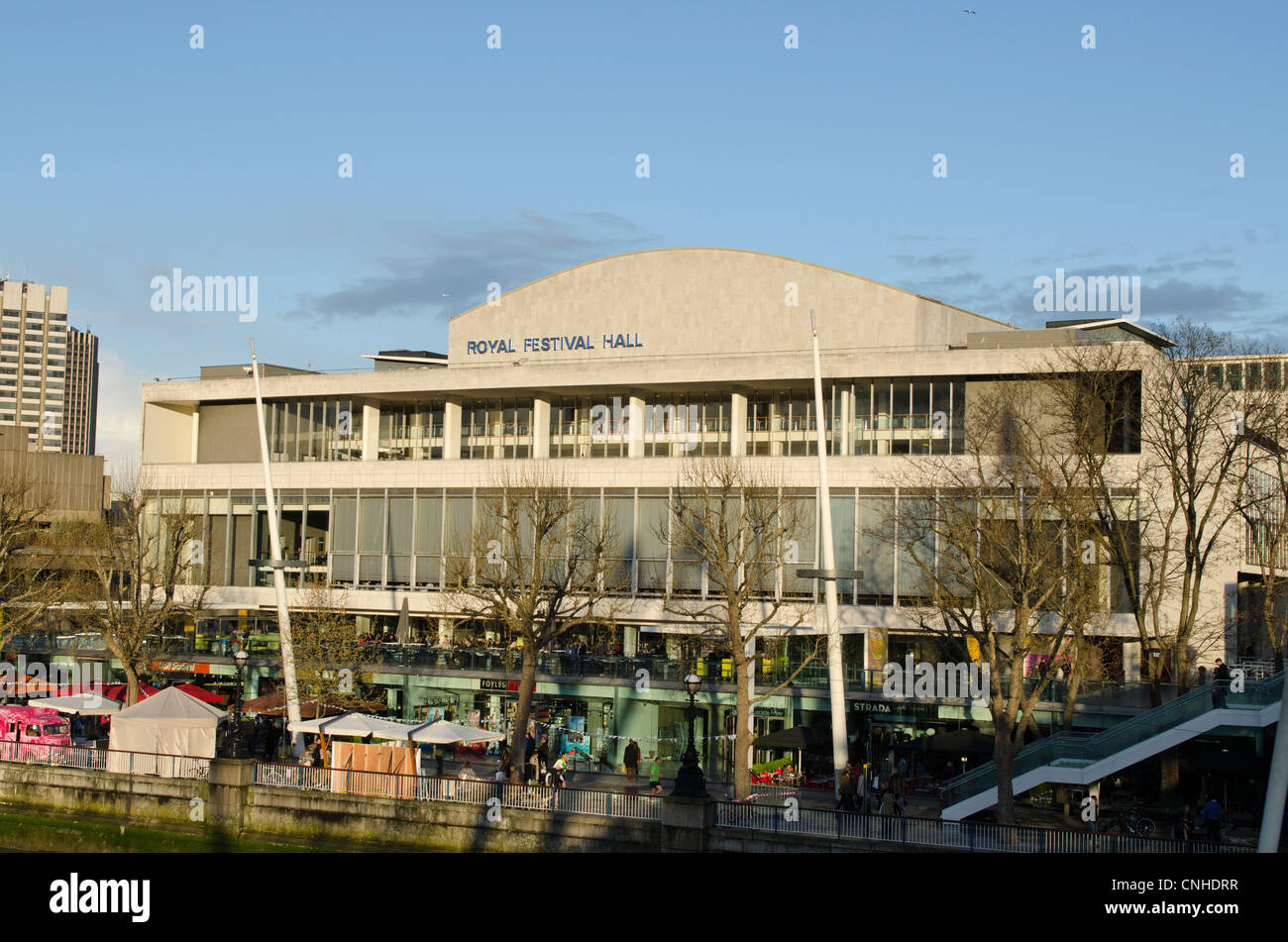 Il Royal Festival Hall Southbank London Regno Unito Foto Stock