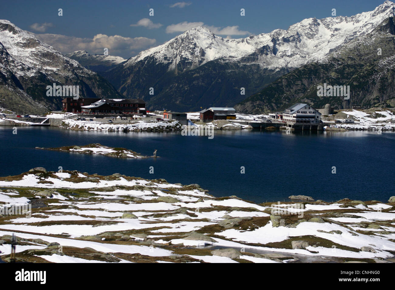 Il lago di Grimsel, Oberland bernese, Svizzera Foto Stock