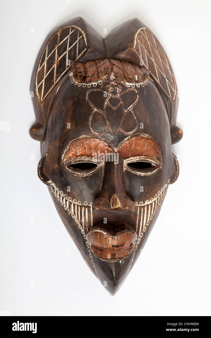 Maschera africana Foto Stock