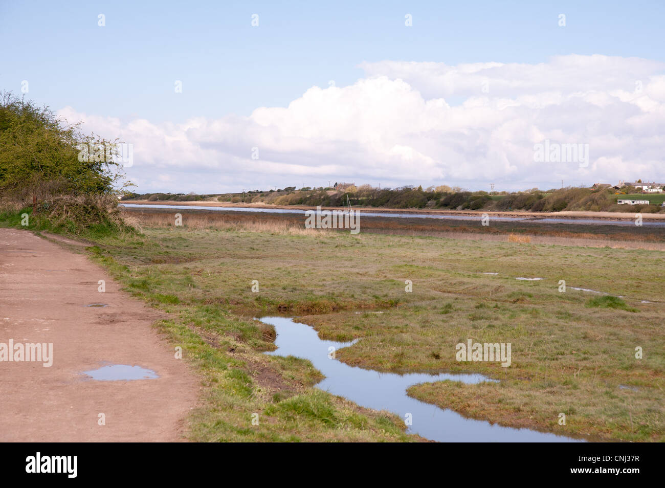 Skippool Creek Lancashire, Inghilterra, Foto Stock