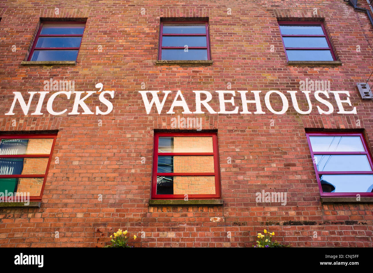 Nick's Warehouse, Hill Street, Belfast Foto Stock