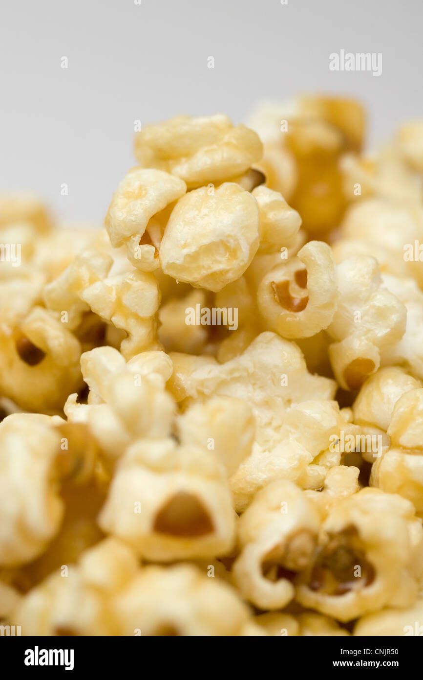 In casa toffee pop corn Foto Stock