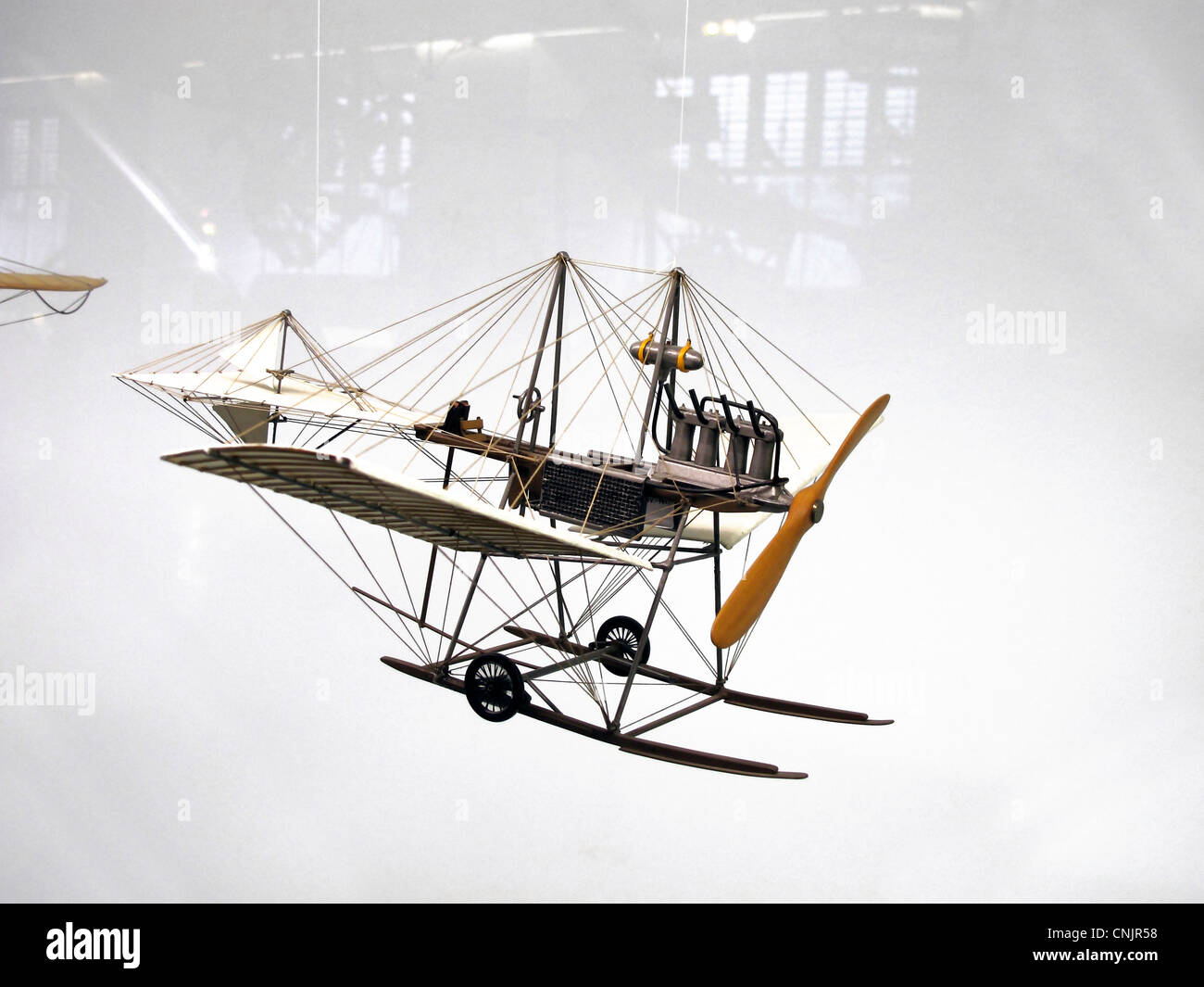 Nostalgico Fokker SPINNE 1911 Germania Monaco di Baviera Museo tedesco Deutsches Museum Foto Stock