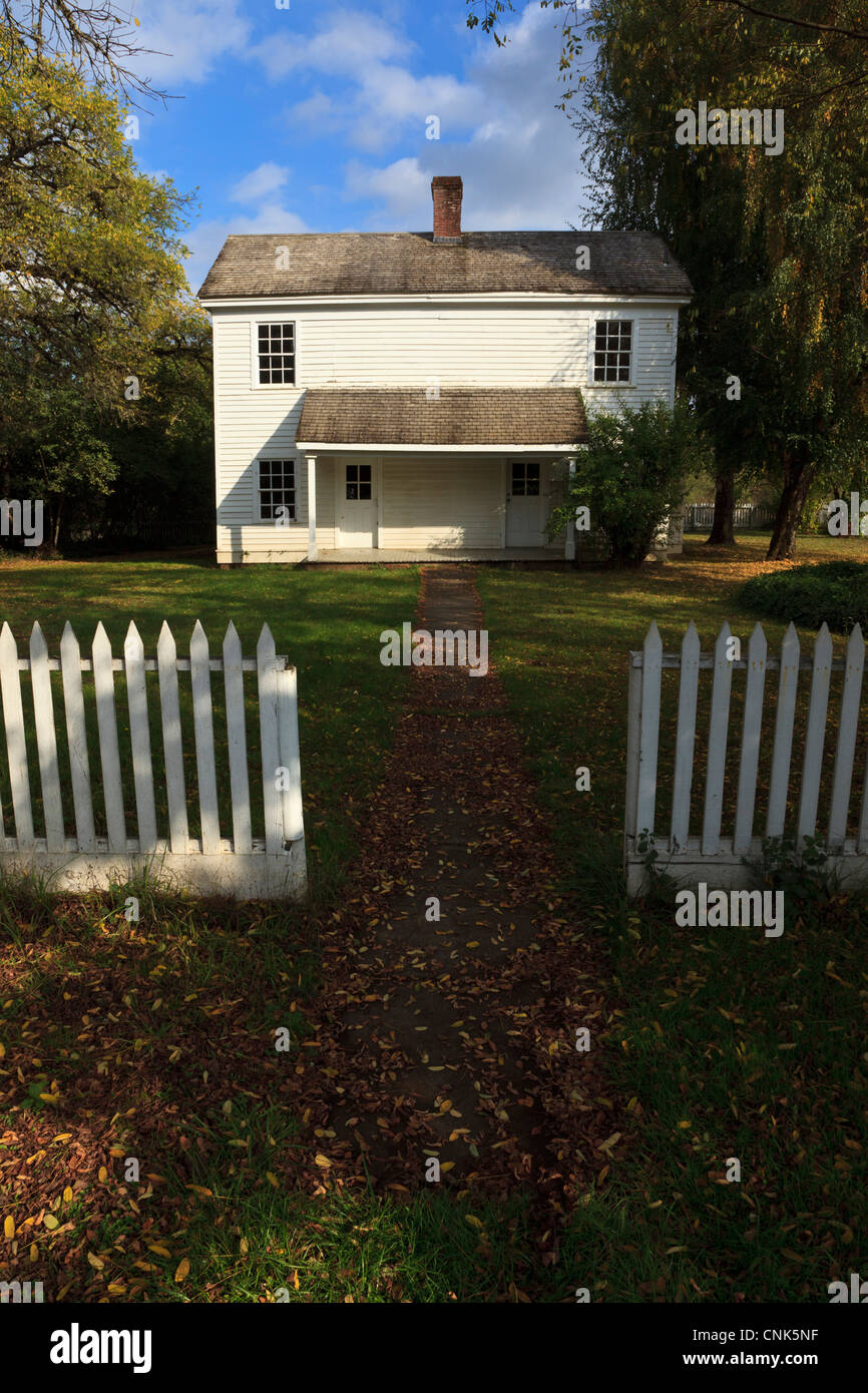 Stati Uniti d'America, Oregon, William L. Finley National Wildlife Refuge, il Fiechter House . Foto Stock