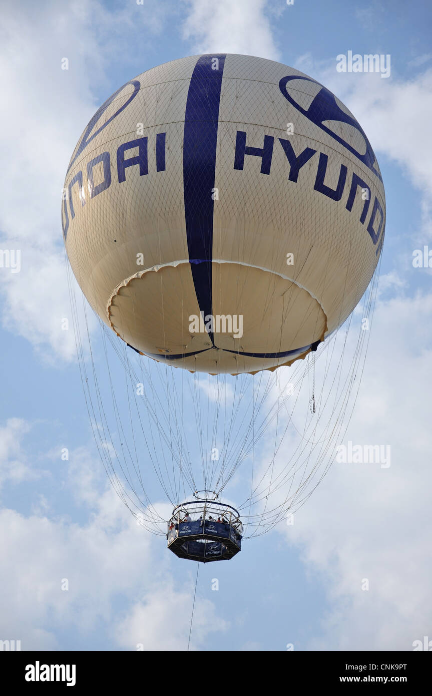 Mongolfiera a Montecasino complesso ricreativo Fourways, Sandton Johannesburg, provincia di Gauteng, Repubblica del Sud Africa Foto Stock