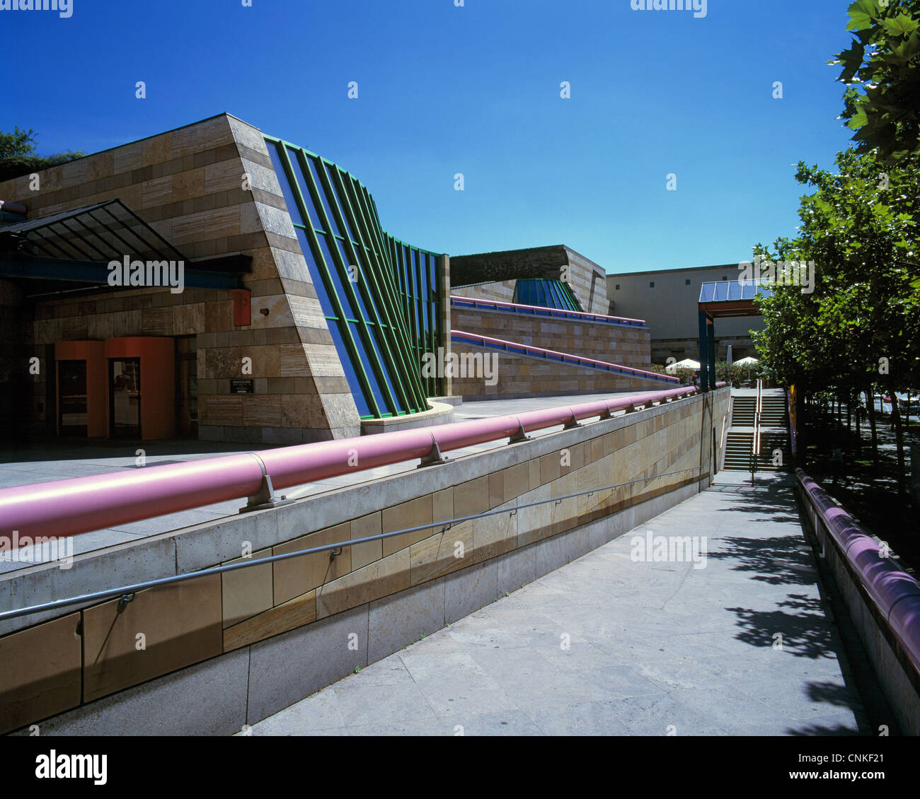 Kunstmuseum Neue Staatsgalerie di Stoccarda, Baden-Wuerttemberg Foto Stock