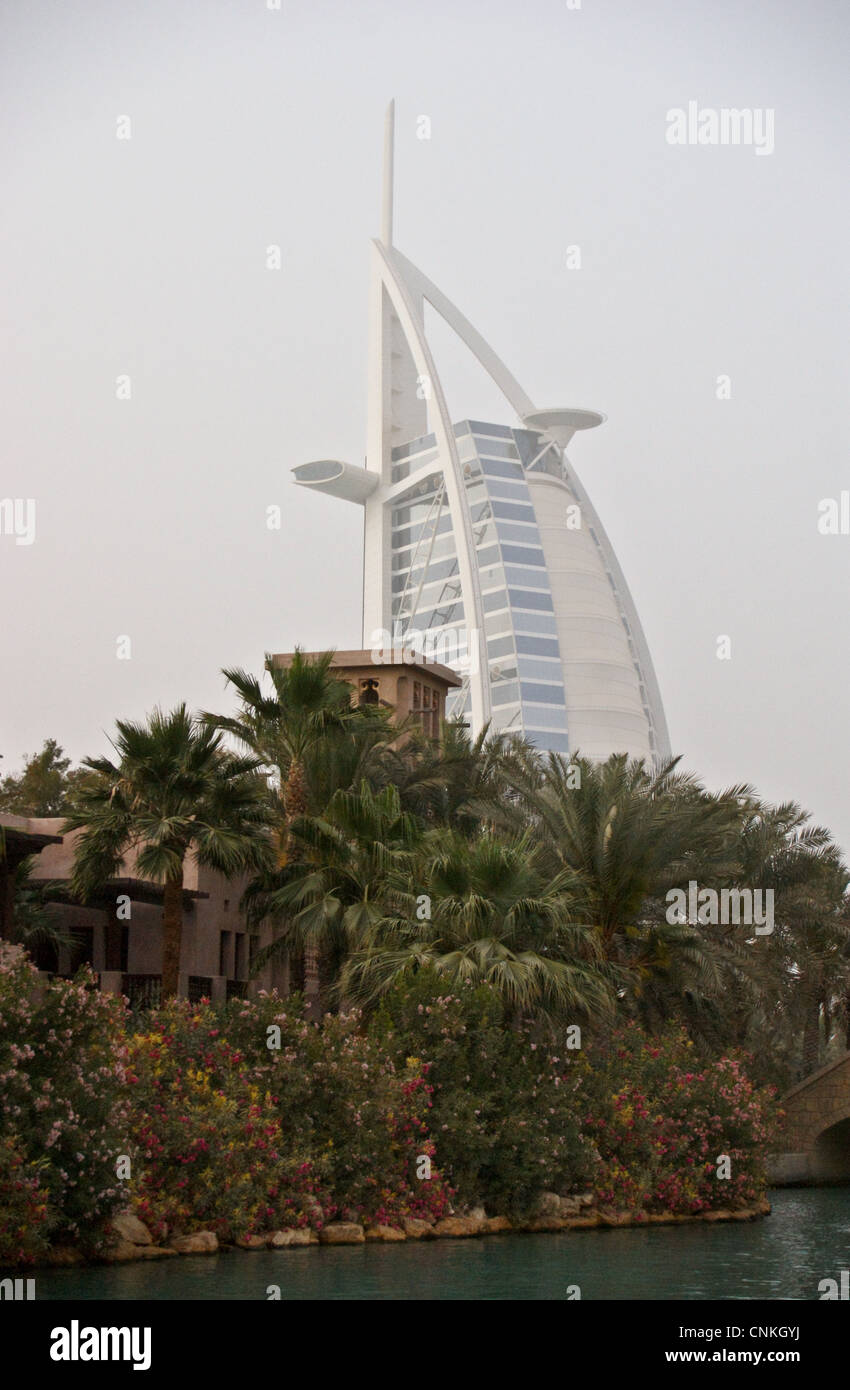 Burj Al Arab Hotel Jumeirah, Dubai, Emirati Arabi Uniti Foto Stock