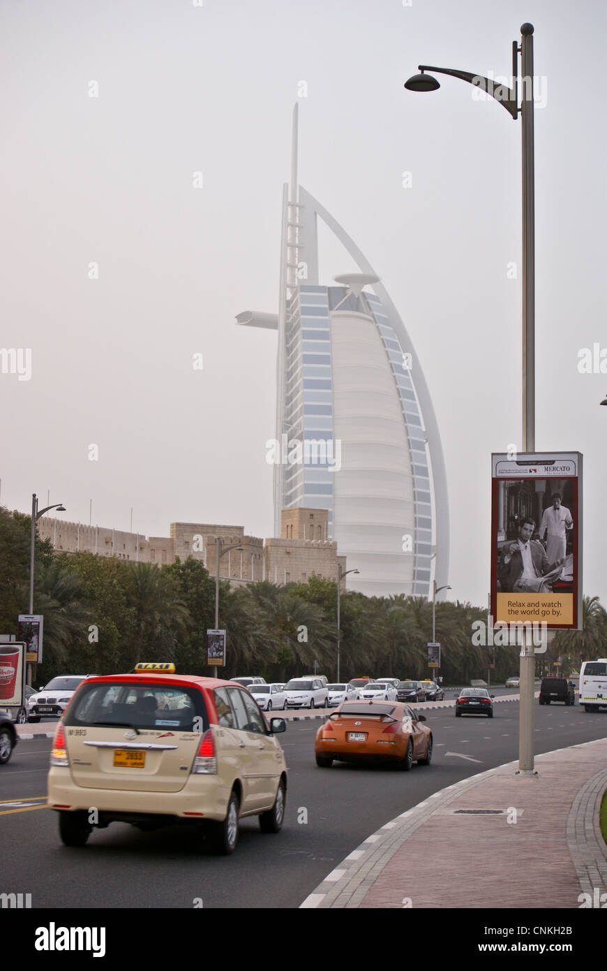 Burj Al Arab Hotel Jumeirah, Dubai, Emirati Arabi Uniti Foto Stock