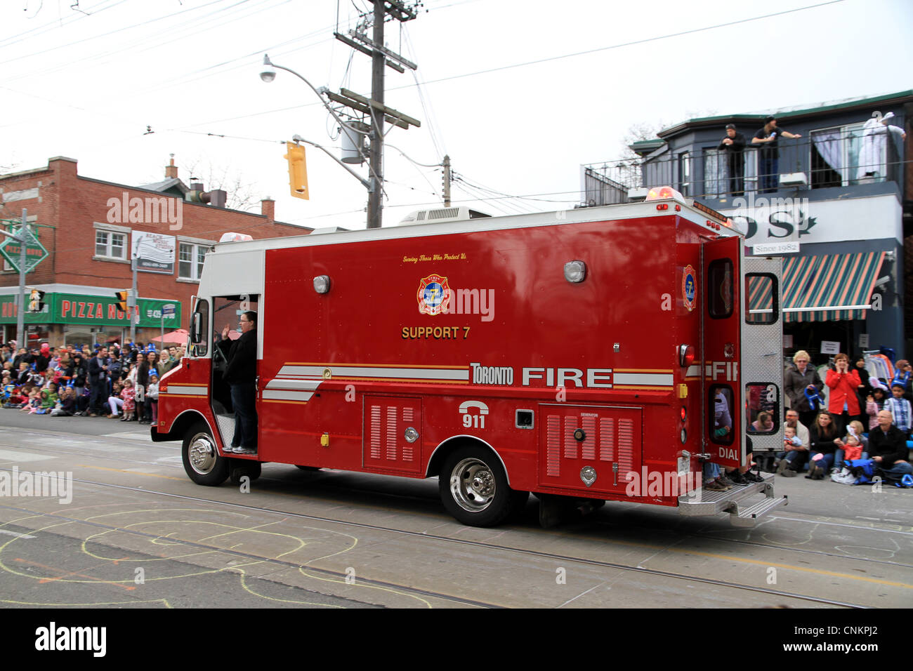 Toronto servizi antincendio veicolo Foto Stock