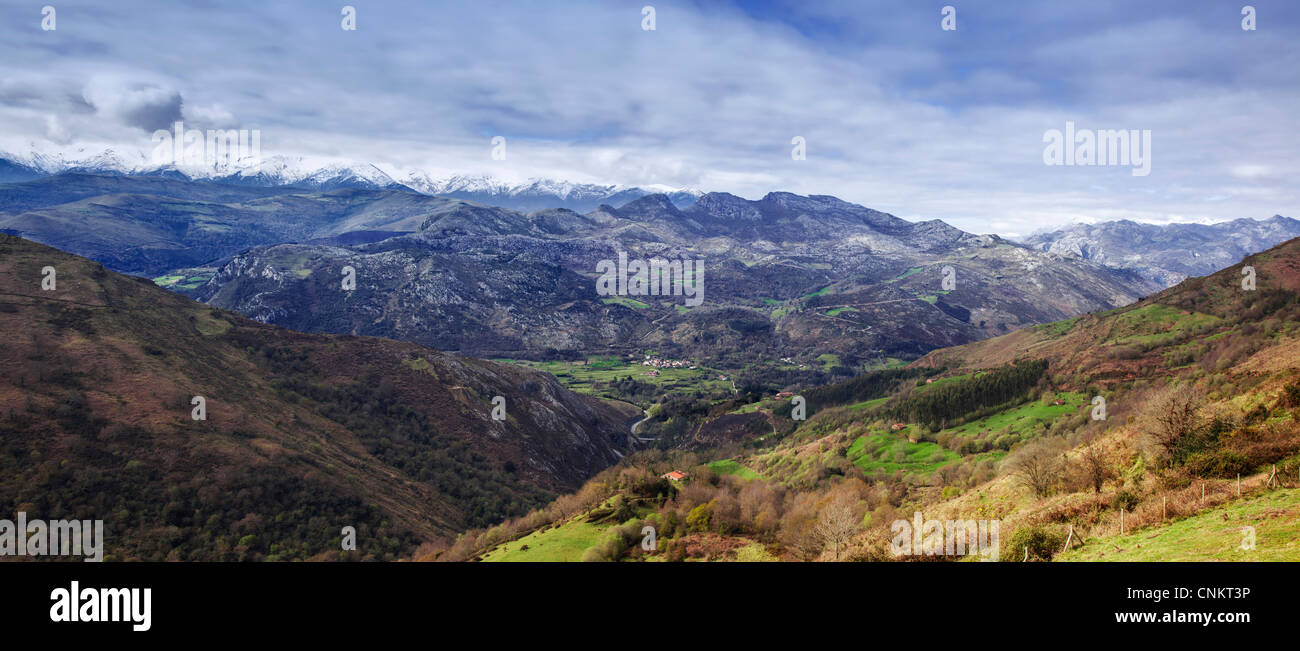 Celis viewpoint immagine panorama Foto Stock