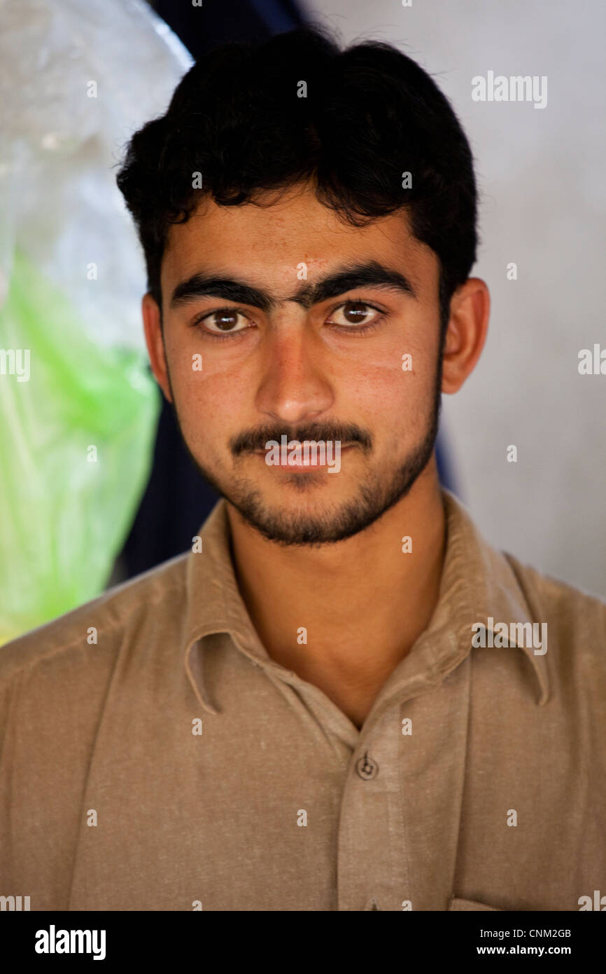 Uomo pakistano, Islamabad, Pakistan Foto Stock