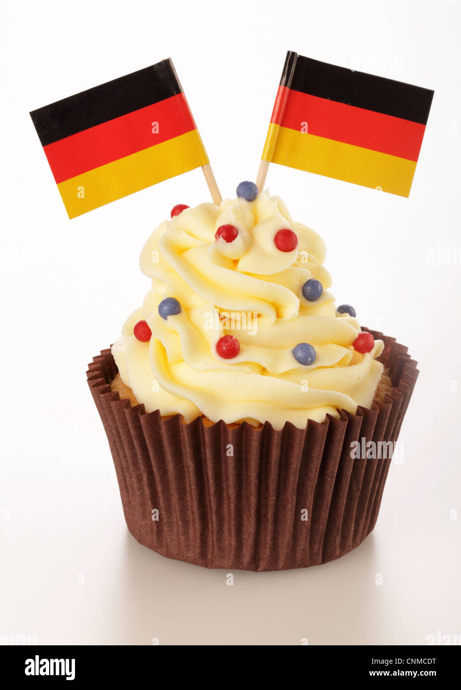 Bandiera tedesca CUPCAKE Foto Stock