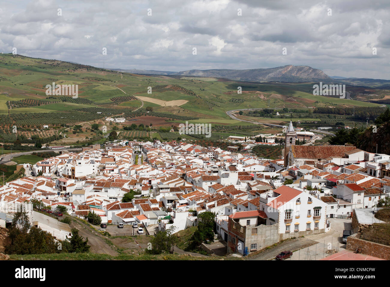 Ardales village, Andalusia, Spagna, Europa Foto Stock