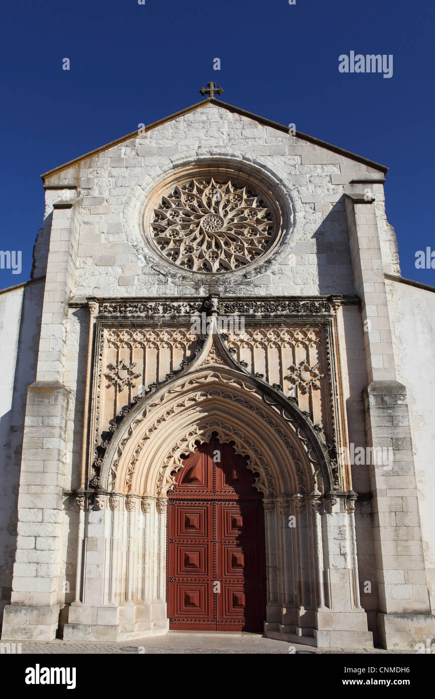 Nossa Senhora da Graca chiesa, Ribatejo, Portogallo, Europa Foto Stock