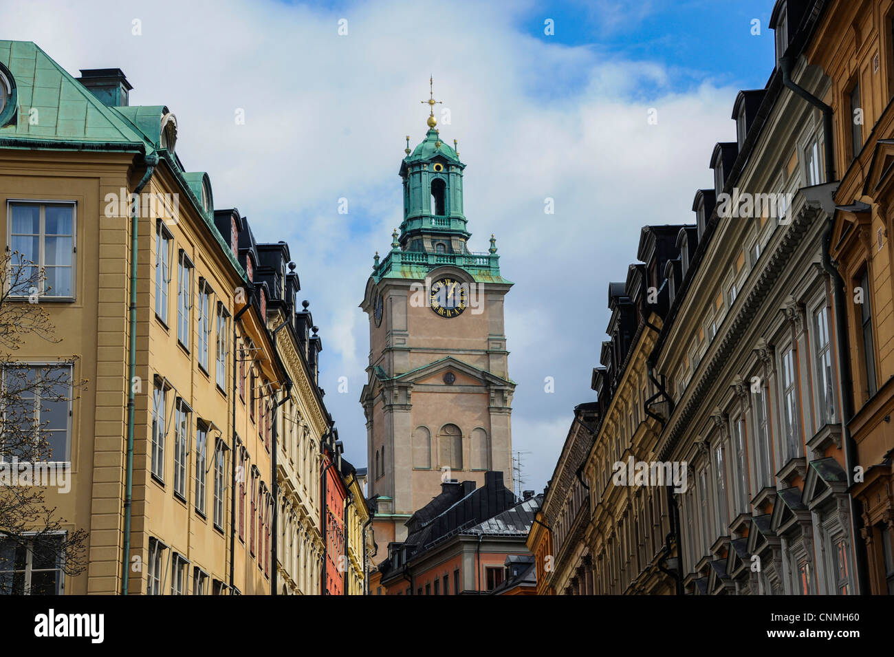Storkyrkan, Sankt Nicolai kyrka, a Stoccolma in Svezia Foto Stock