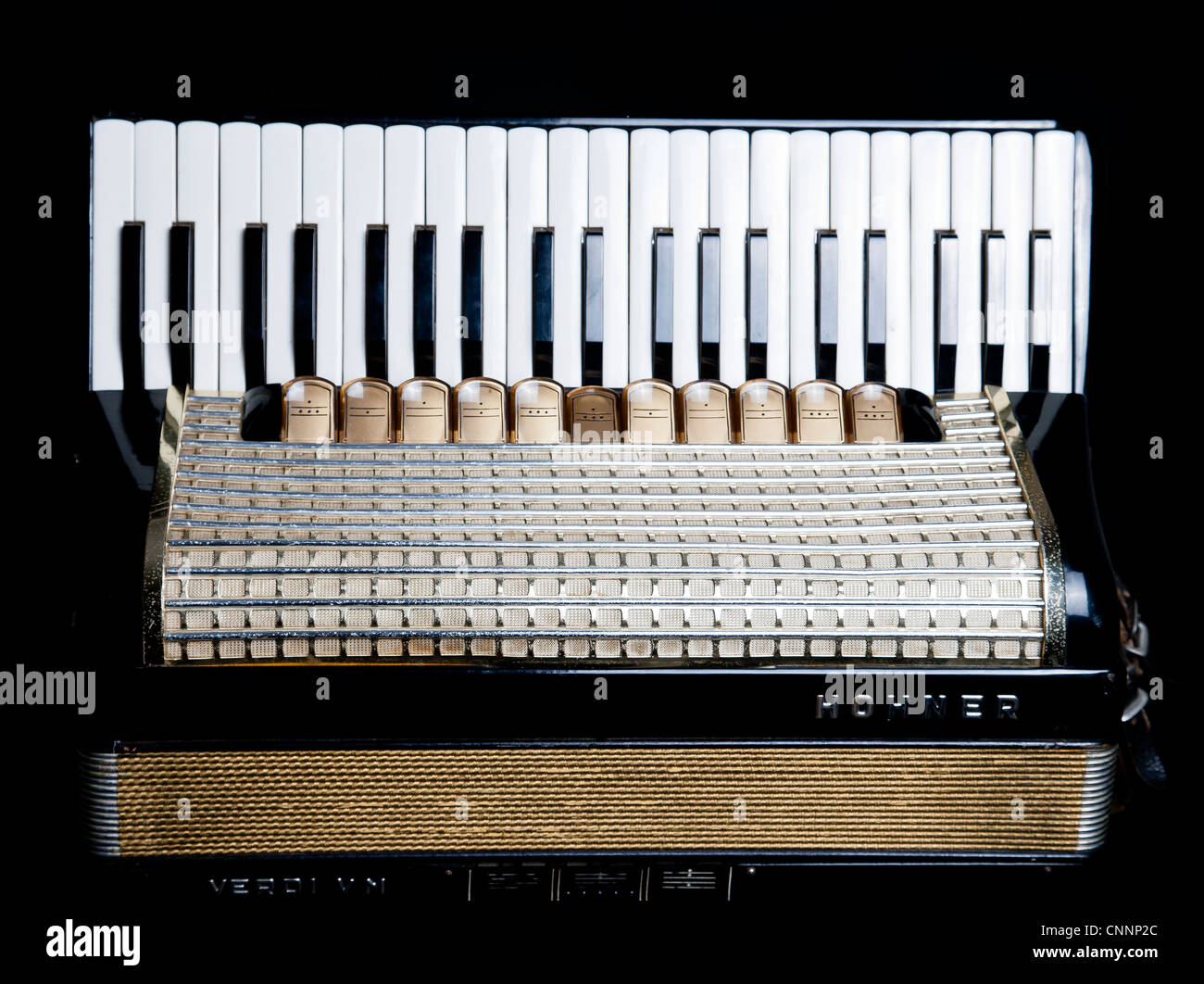 La Hohner Fisarmonica a Piano Foto Stock