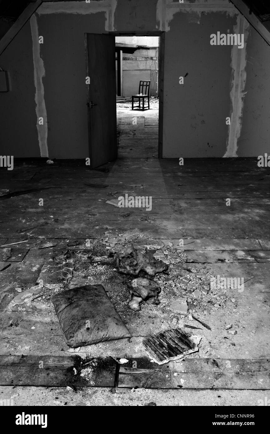La stanza degli interrogatori Foto e Immagini Stock in Bianco e Nero - Alamy