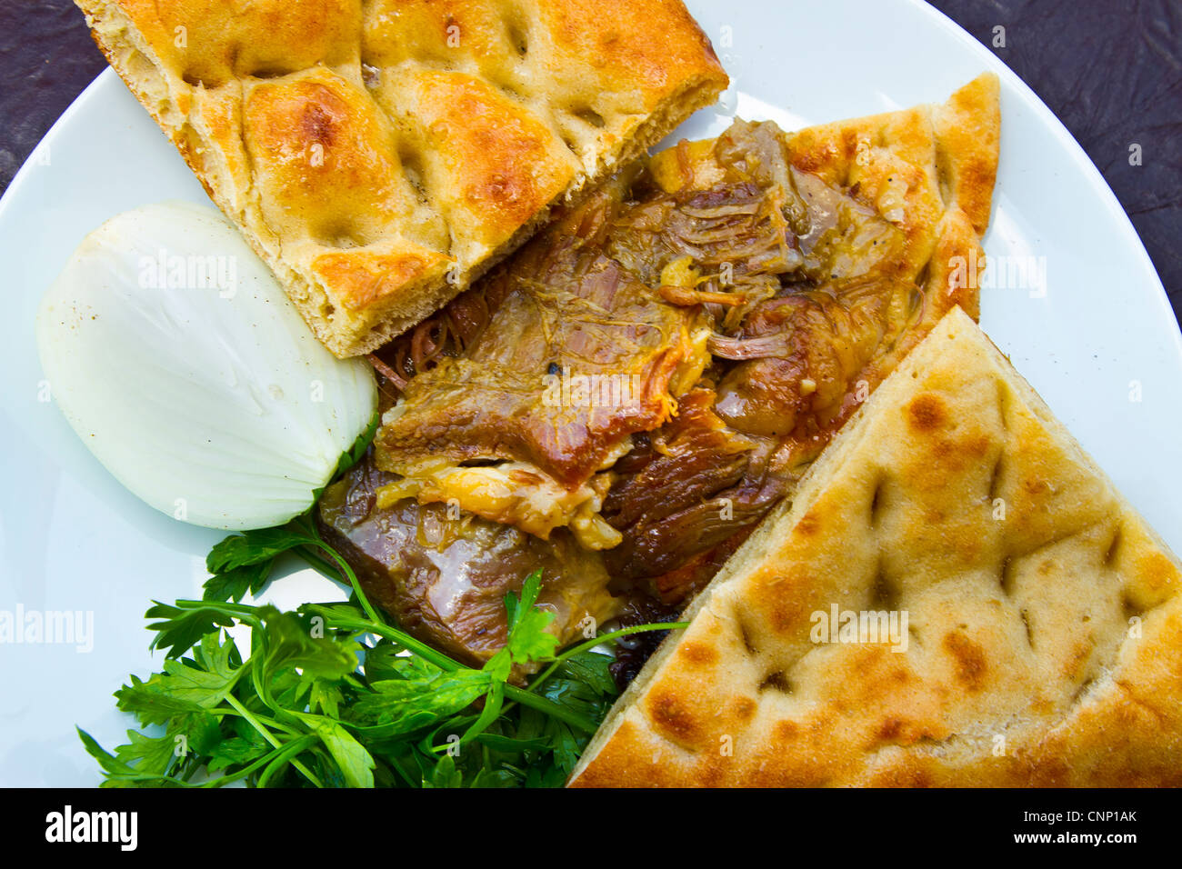 Kebab. Konya. Konya provincia. La Turchia. Foto Stock