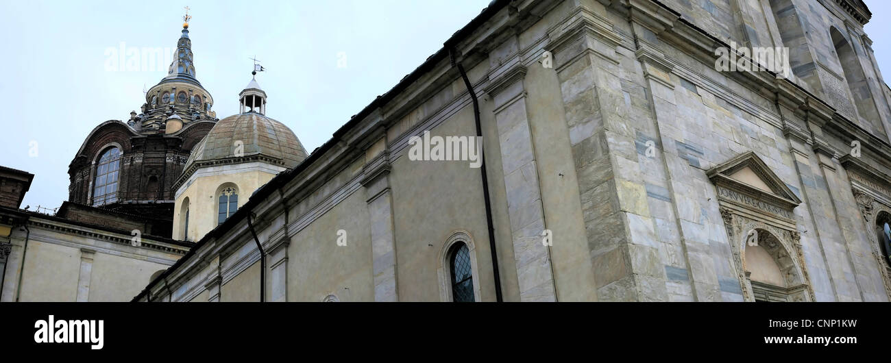 Il Duomo di Torino, dedicata a San Giovanni Battista Foto Stock