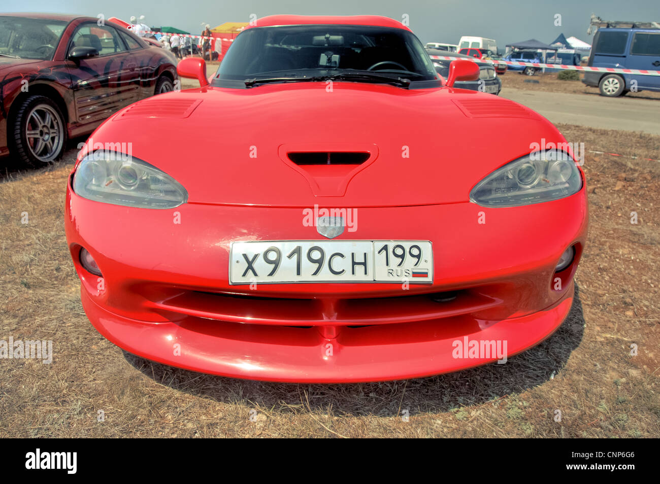 Il lusso del racing cars Dodge Viper Foto Stock