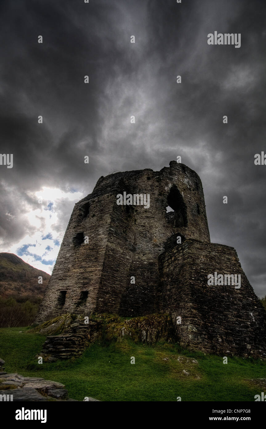 Dolbadarn Castle Foto Stock