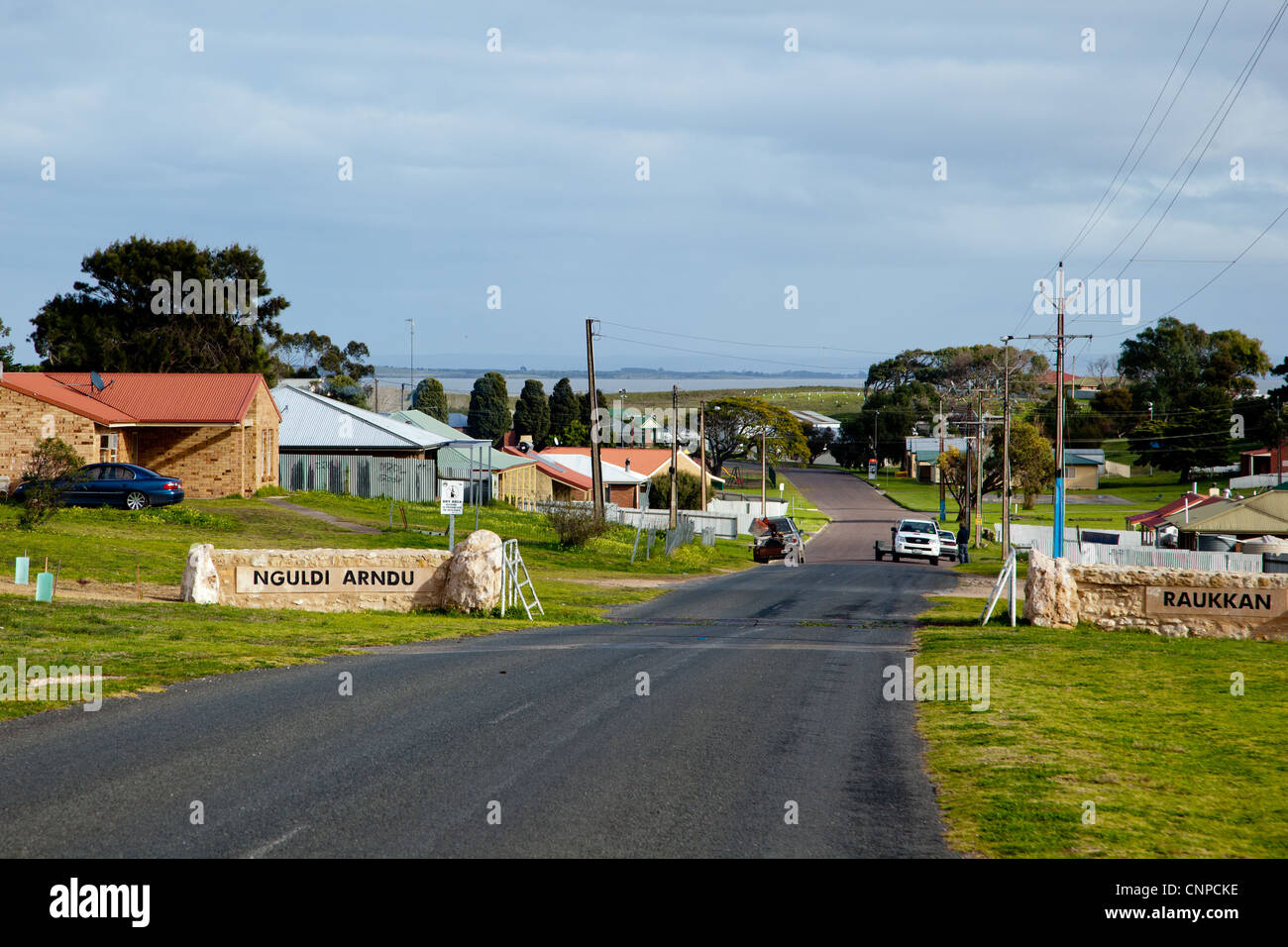 Raukkan. Nguldi Arndu. Coorong. Il South Australia. Foto Stock