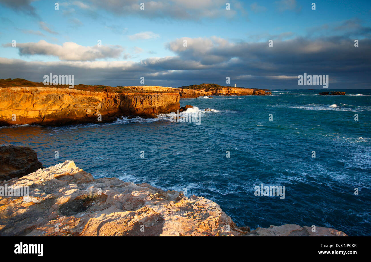 Robe costa. Limestone Coast. A sud-est. Il South Australia. Foto Stock