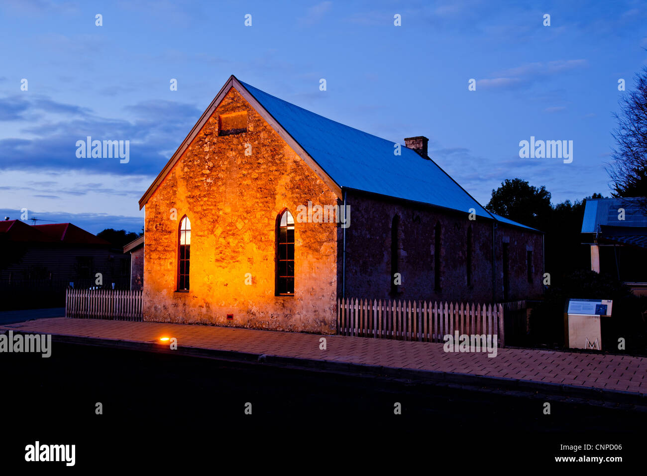 Mary MacKillop scuola vecchia camera presso il Mary MacKillop Penola Center. Il South Australia. Foto Stock