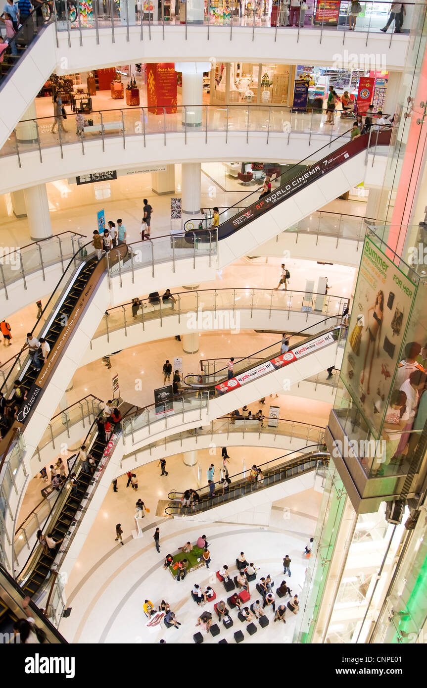 World trade center Bangkok in Thailandia Foto Stock