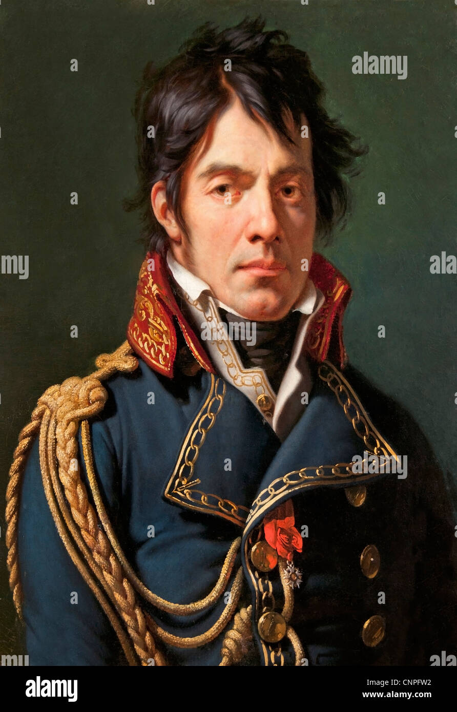 Larrey Dominique Jean Barone 1804 medico chirurgo di Napoleone Napoleone Foto Stock