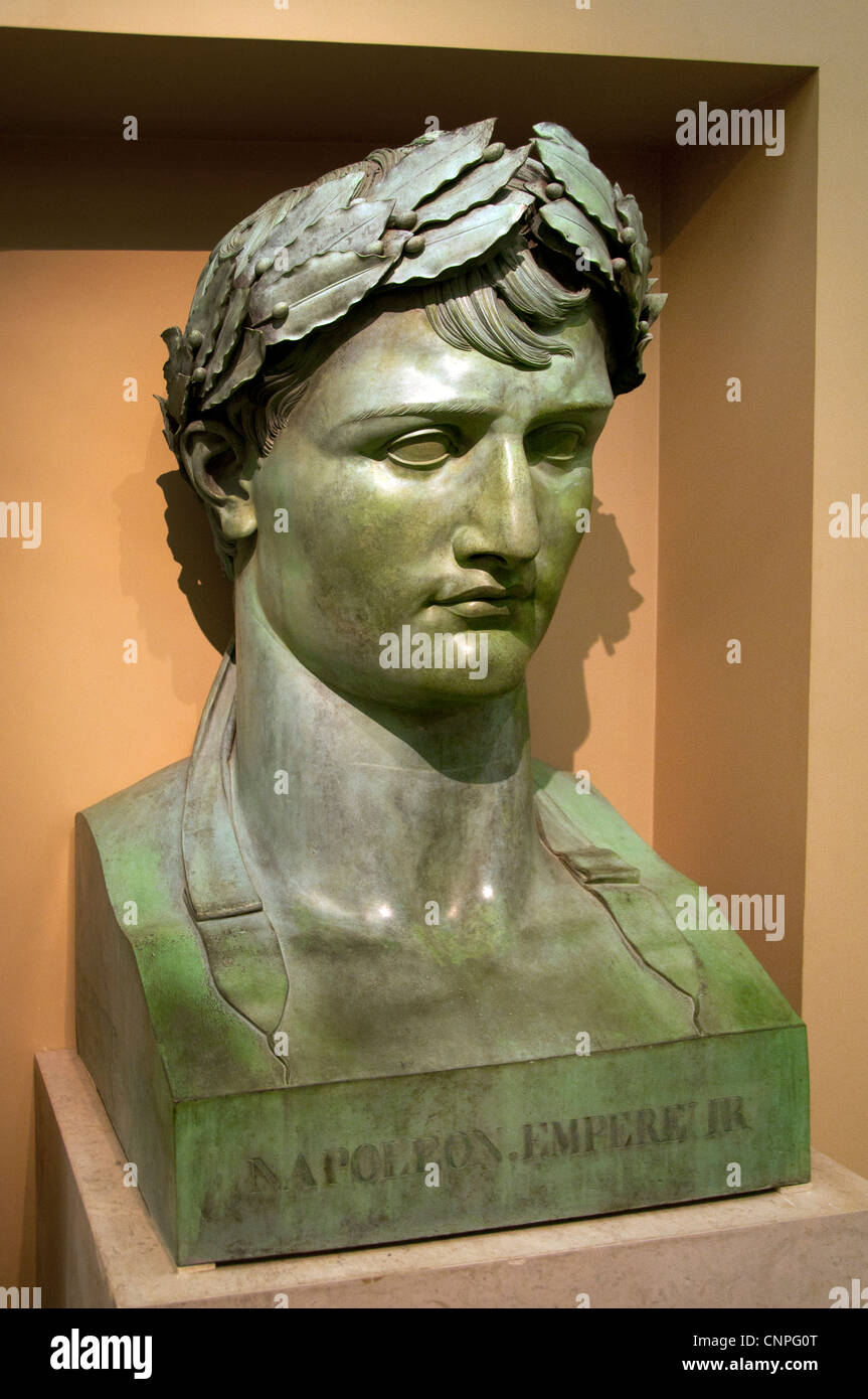 Napoleone I, imperatore dei francesi re d'Italia, da Lorenzo Bartolini Foto Stock