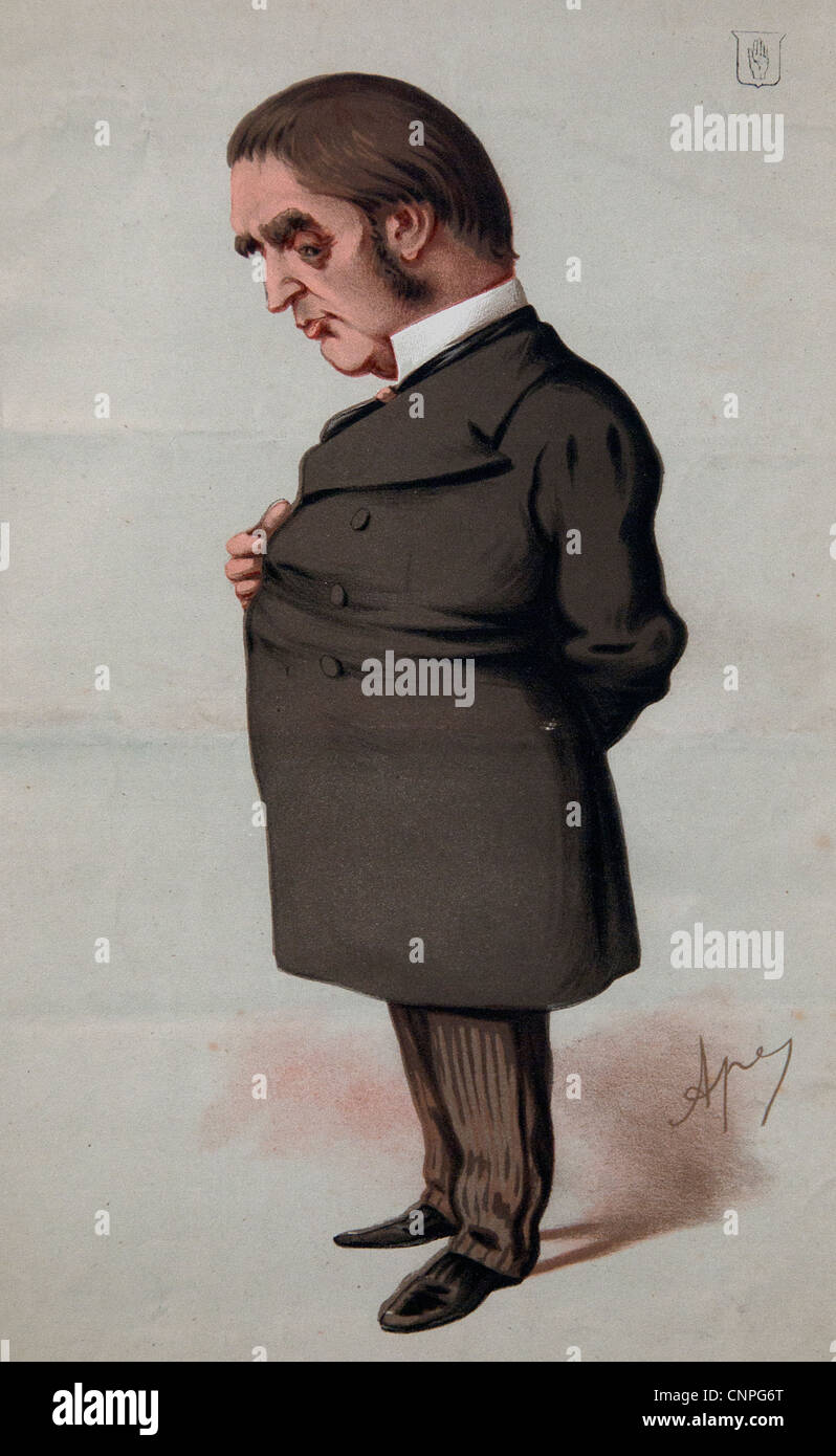 Sir William Withey Gull medico di Sua Maestà la Regina Victoria. Fisico fisiologico da Carlo Pellegrini - (APE) British Foto Stock