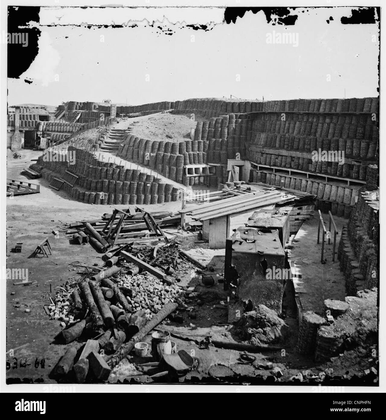 La guerra civile americana (1861-1865), Foto Stock