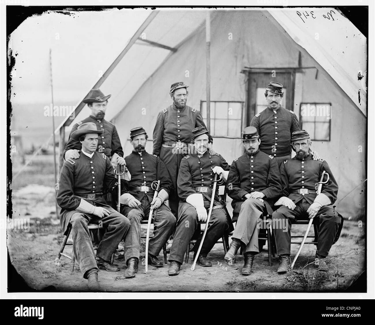La guerra civile americana (1861-1865), Foto Stock