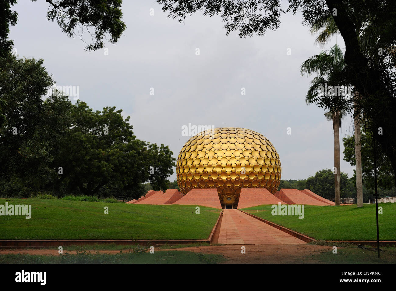 Auroville - Pondicherry (India) Foto Stock