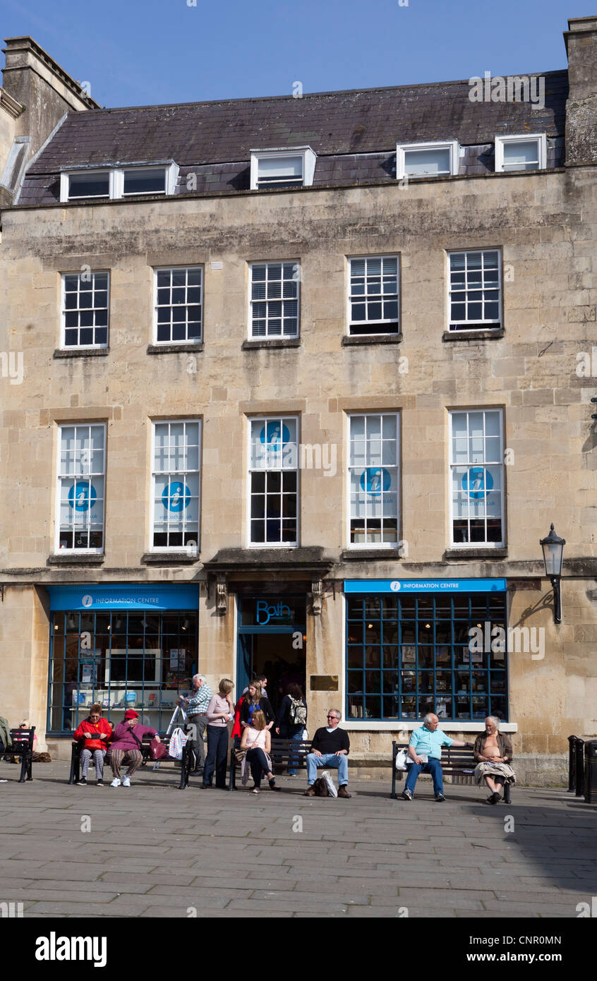 Centro informazioni turistiche di Bath Somerset England Regno Unito Foto Stock